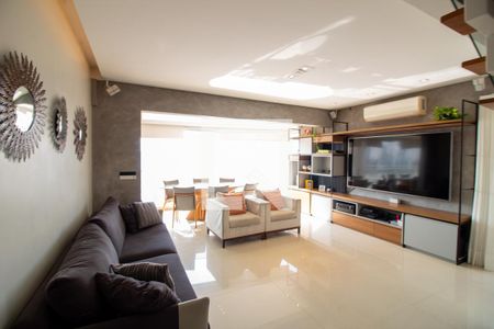 Sala de apartamento à venda com 3 quartos, 129m² em Chácara Santo Antônio (zona Sul), São Paulo