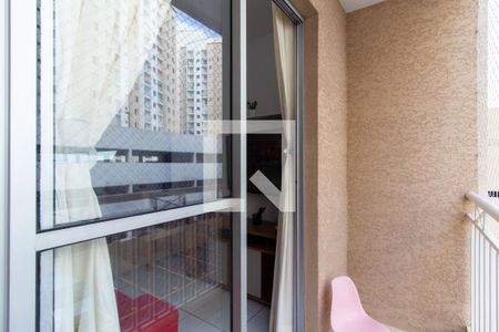 Varanda da Sala de apartamento à venda com 2 quartos, 52m² em Vila Moreira, São Paulo