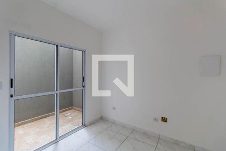 Sala e Cozinha Integrada  de apartamento à venda com 1 quarto, 32m² em Vila Antonina, São Paulo