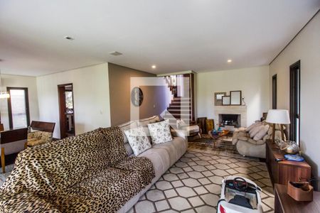 Sala de casa de condomínio para alugar com 4 quartos, 350m² em Alphaville, Santana de Parnaíba