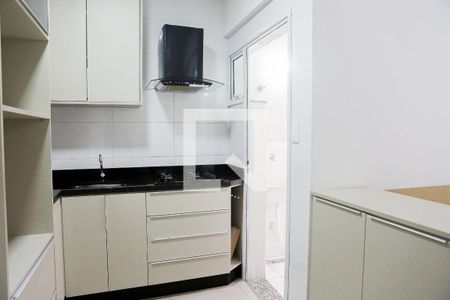 Cozinha de apartamento à venda com 2 quartos, 55m² em Vila Marina, Santo André