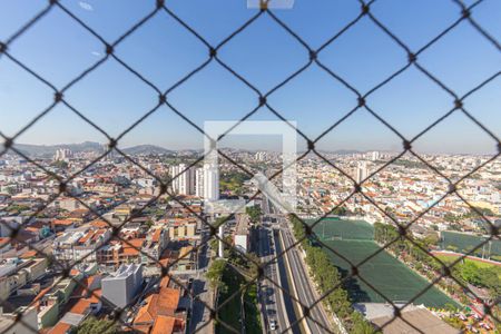 Vista da Varanda gourmet de apartamento à venda com 3 quartos, 84m² em Vila America, Santo André