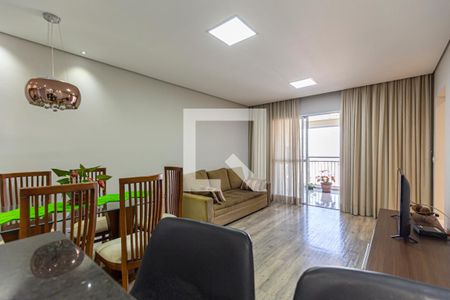 Sala de apartamento à venda com 3 quartos, 84m² em Vila America, Santo André
