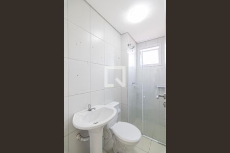 Banheiro da Suite de apartamento à venda com 2 quartos, 52m² em Vila Alpina, Santo André