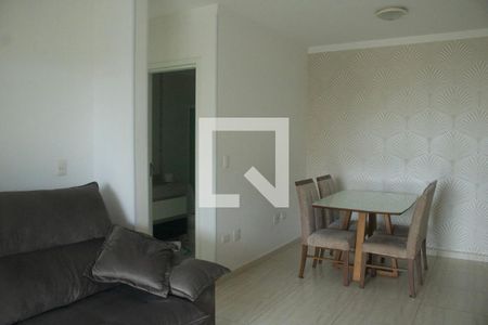 Sala de apartamento para alugar com 2 quartos, 86m² em Vila Tupi, Praia Grande