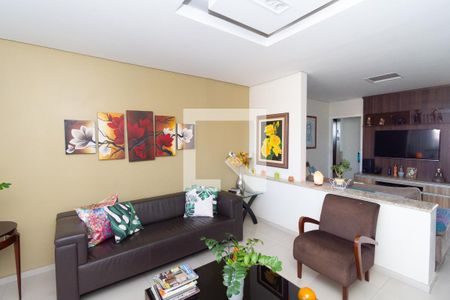 Casa 1 - Sala de Estar de casa à venda com 6 quartos, 360m² em Eldorado, Contagem
