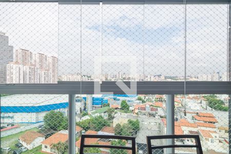 Vista da Varanda Gourmet de apartamento à venda com 2 quartos, 83m² em Parque Bandeirante, Santo André