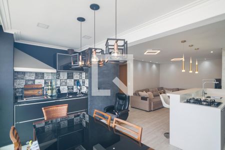 Varanda Gourmet de apartamento à venda com 2 quartos, 83m² em Parque Bandeirante, Santo André