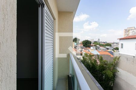 Varanda da Suíte 1 de casa de condomínio para alugar com 2 quartos, 80m² em Vila Esperança, São Paulo