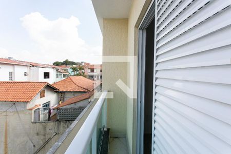 Varanda da Suíte 1 de casa de condomínio para alugar com 2 quartos, 80m² em Vila Esperança, São Paulo