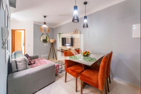 Sala de apartamento para alugar com 2 quartos, 43m² em Jardim Alvorada, Santo André