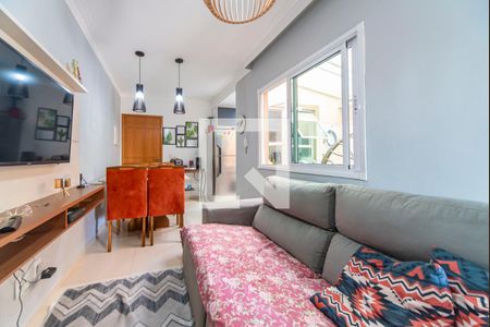 Sala de apartamento para alugar com 2 quartos, 43m² em Jardim Alvorada, Santo André