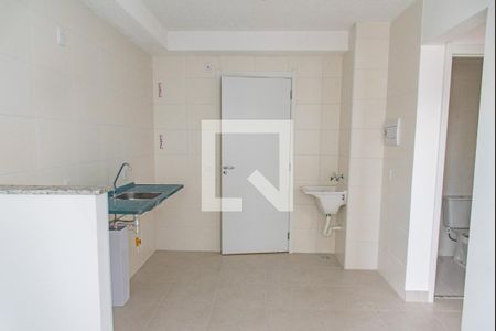 Sala/cozinha de apartamento à venda com 2 quartos, 37m² em Cambuci, São Paulo