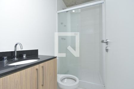 Banheiro de kitnet/studio à venda com 1 quarto, 50m² em República, São Paulo