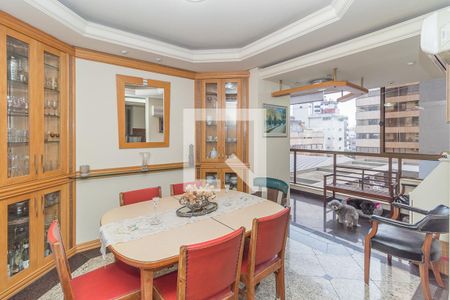 Sala de Jantar de apartamento à venda com 3 quartos, 137m² em Petrópolis, Porto Alegre