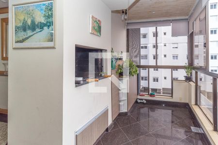 Varanda / Churrasqueira de apartamento à venda com 3 quartos, 137m² em Petrópolis, Porto Alegre