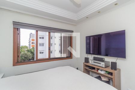 Quarto Suíte de apartamento à venda com 3 quartos, 137m² em Petrópolis, Porto Alegre