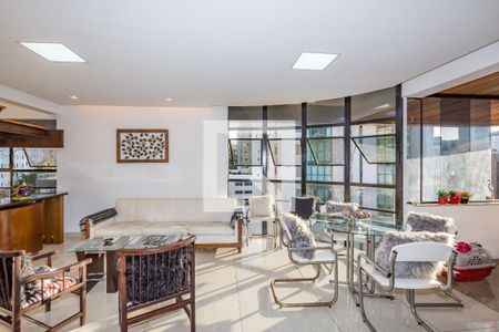 Sala de apartamento à venda com 3 quartos, 210m² em Buritis, Belo Horizonte