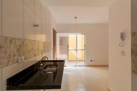 Sala e Cozinha Integrada  de apartamento à venda com 2 quartos, 27m² em Jardim Vila Formosa, São Paulo