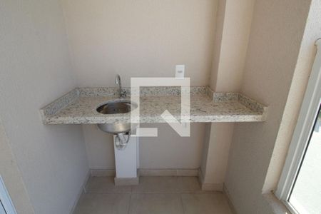 Varanda gourmet de apartamento para alugar com 2 quartos, 59m² em Além Ponte, Sorocaba