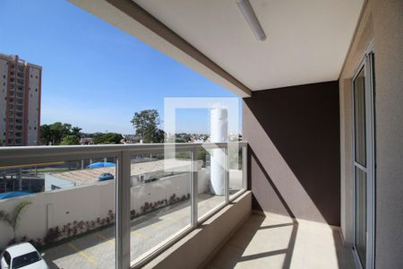 Varanda gourmet de apartamento para alugar com 2 quartos, 59m² em Além Ponte, Sorocaba