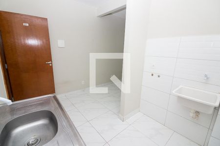 Cozinha de kitnet/studio para alugar com 1 quarto, 30m² em Condomínio Residencial E Comercial, Brasília
