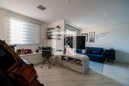 Sala  de apartamento à venda com 2 quartos, 75m² em Vila Helena, Santo André