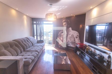 Sala de estar de apartamento à venda com 3 quartos, 130m² em Centro, São Bernardo do Campo