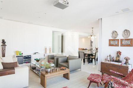 sala de apartamento à venda com 4 quartos, 272m² em Vila da Serra, Nova Lima