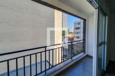 varanda de apartamento para alugar com 1 quarto, 28m² em Vila Mariana, São Paulo