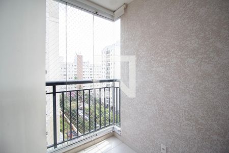 Varanda da Sala de apartamento à venda com 2 quartos, 50m² em Jardim Íris, São Paulo