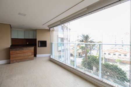 Varanda da Sala de apartamento à venda com 3 quartos, 110m² em Vila Bertioga, São Paulo