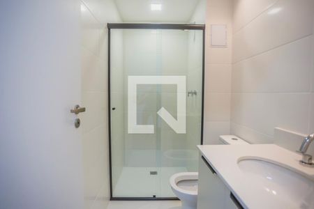 Banheiro de apartamento para alugar com 1 quarto, 27m² em Vila Clementino, São Paulo