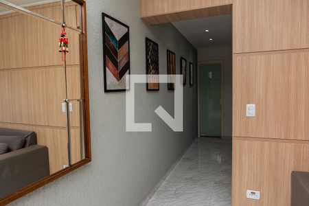 Corredor para os Quartos e Banheiro de apartamento à venda com 2 quartos, 56m² em Cangaiba, São Paulo