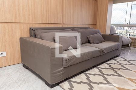 Sofá de apartamento à venda com 2 quartos, 56m² em Cangaiba, São Paulo