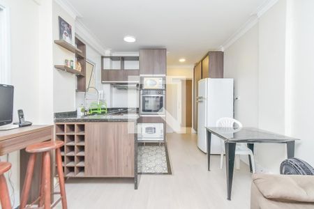 Sala de apartamento para alugar com 1 quarto, 42m² em Campos Elíseos, São Paulo