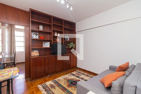 Sala de apartamento à venda com 1 quarto, 42m² em Consolação, São Paulo