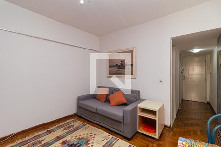 Sala de apartamento à venda com 1 quarto, 42m² em Consolação, São Paulo