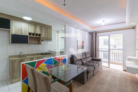 Sala de apartamento à venda com 3 quartos, 54m² em Novo Osasco, Osasco