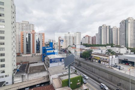 Vista da Sala de apartamento à venda com 2 quartos, 119m² em Vila Assunção, Santo André