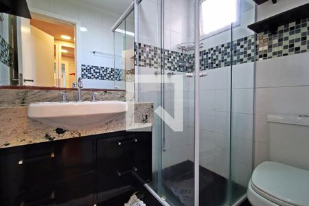 Banheiro da Suíte 1 de apartamento à venda com 3 quartos, 122m² em Jardim Bonfiglioli, Jundiaí