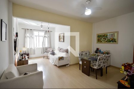 Sala de apartamento à venda com 4 quartos, 109m² em Tijuca, Rio de Janeiro