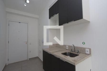 Studio - ambiente cozinha de kitnet/studio para alugar com 1 quarto, 26m² em Jardim Independência, São Paulo