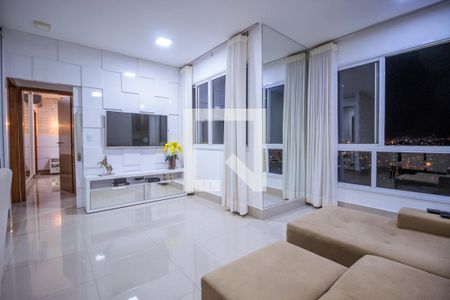 Sala de apartamento para alugar com 2 quartos, 74m² em Jardim América, Goiânia
