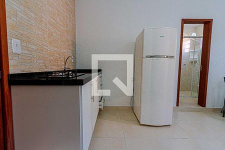 Cozinha de kitnet/studio para alugar com 1 quarto, 20m² em Jardim Cidade de Florianópolis, São José