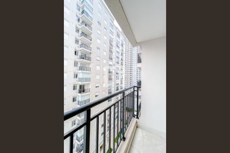 Varanda da Sala de apartamento à venda com 1 quarto, 37m² em Brás, São Paulo