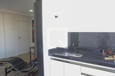 Varanda - Sala de apartamento à venda com 2 quartos, 58m² em Santa Maria, Santo André