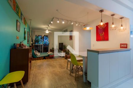 Sala de apartamento à venda com 3 quartos, 88m² em Jardim Ampliacao, São Paulo