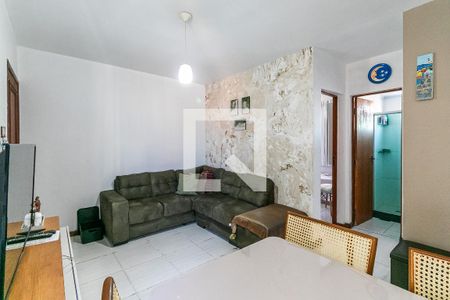 Sala de apartamento à venda com 2 quartos, 51m² em Piratininga, Belo Horizonte