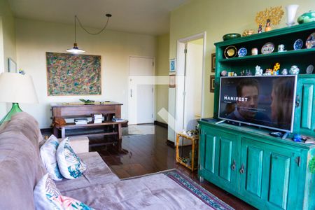 Sala  de apartamento à venda com 1 quarto, 60m² em Humaitá, Rio de Janeiro